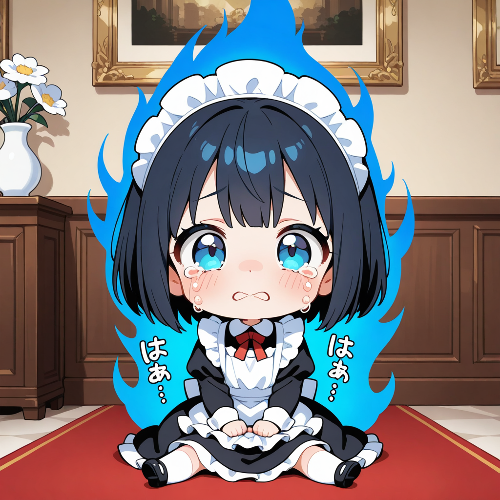 ちび属性、泣き属性、騒音属性のちびメイド！！