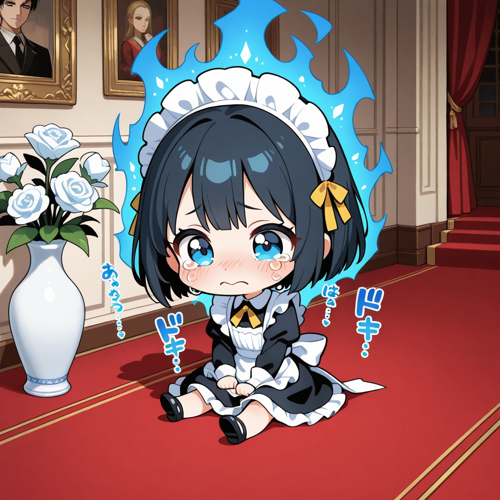 ちび属性、泣き属性、騒音属性のちびメイド！！