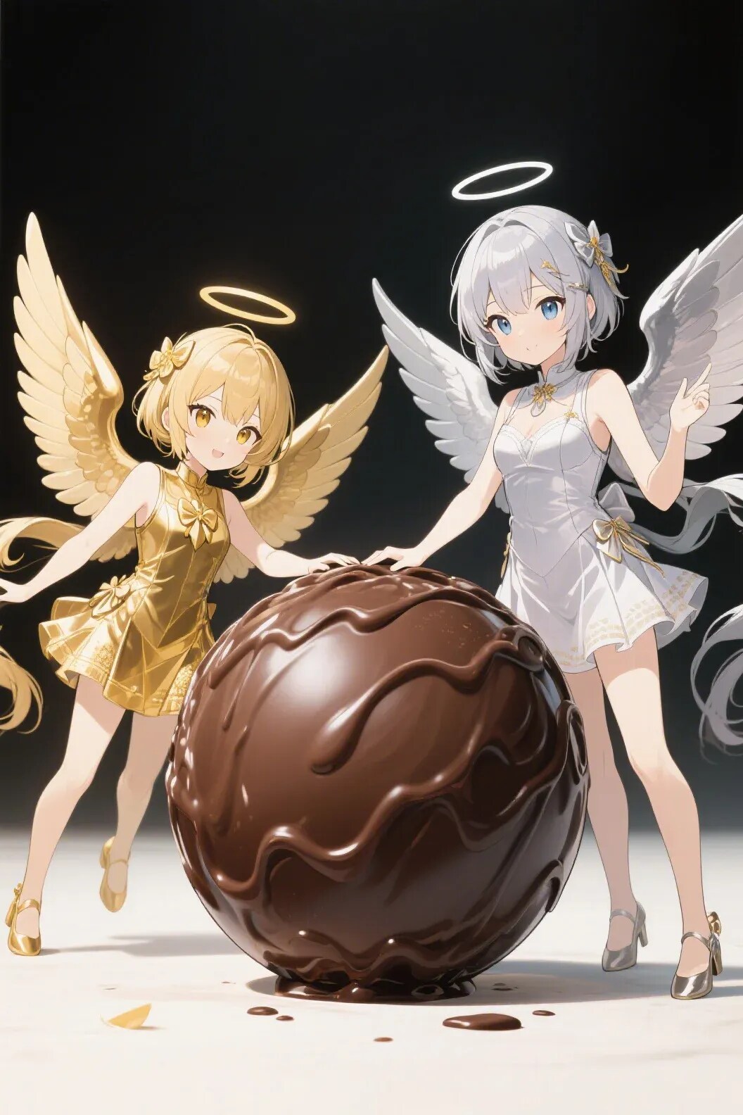 金と銀のエンゼル39 | の人気AIイラスト・グラビア