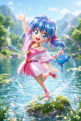 ケロケロちゃいむ　ミモリ | の人気AIイラスト・グラビア