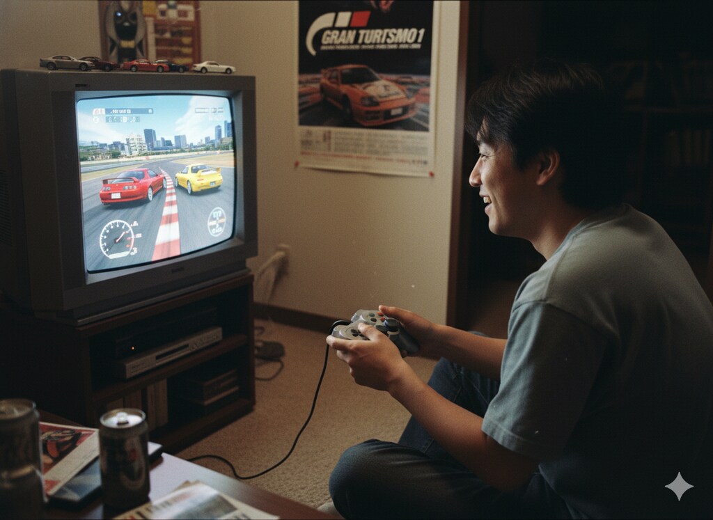 A masterpiece game where you can identify the car model just by its engine sound.