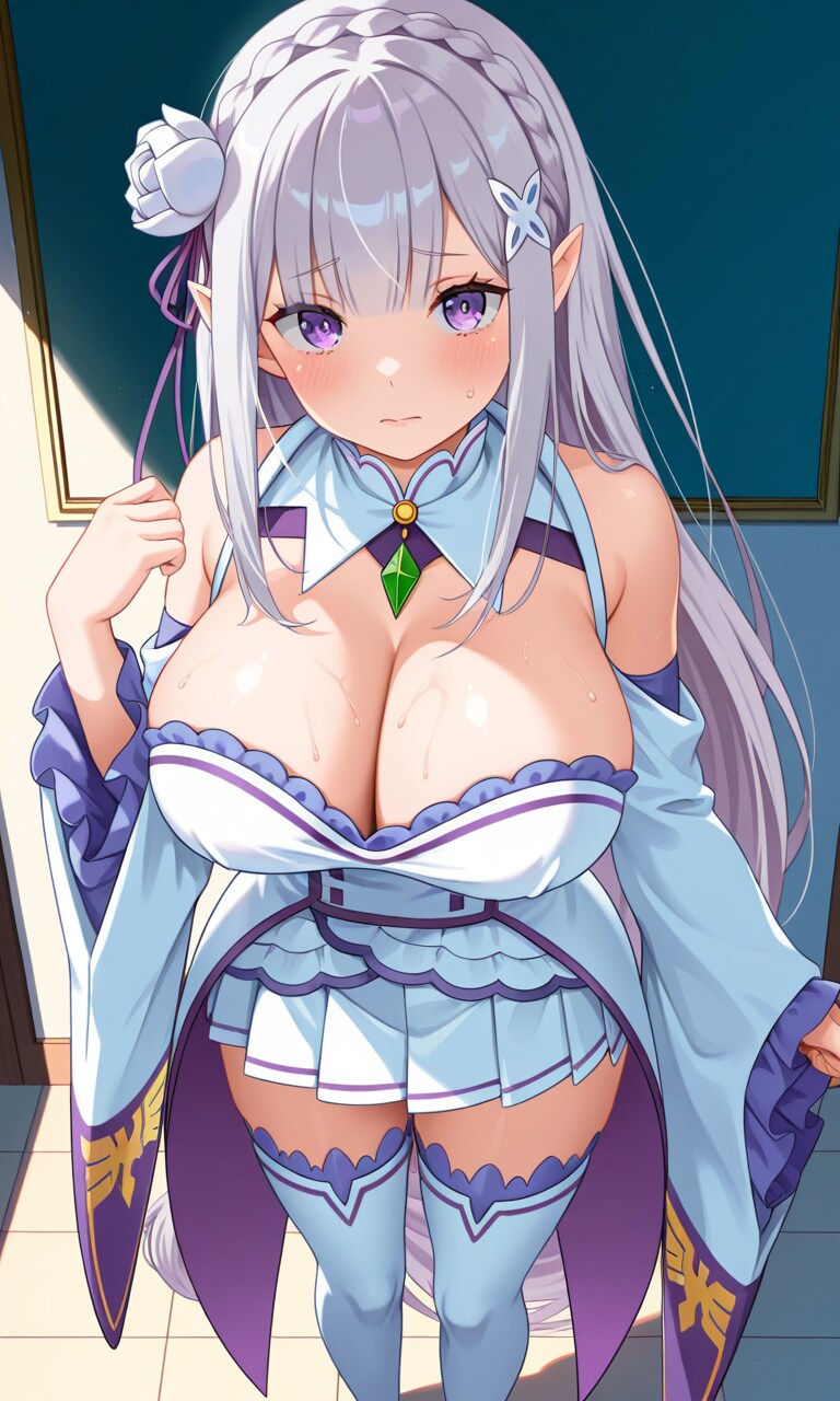 エミリア　爆乳化　①