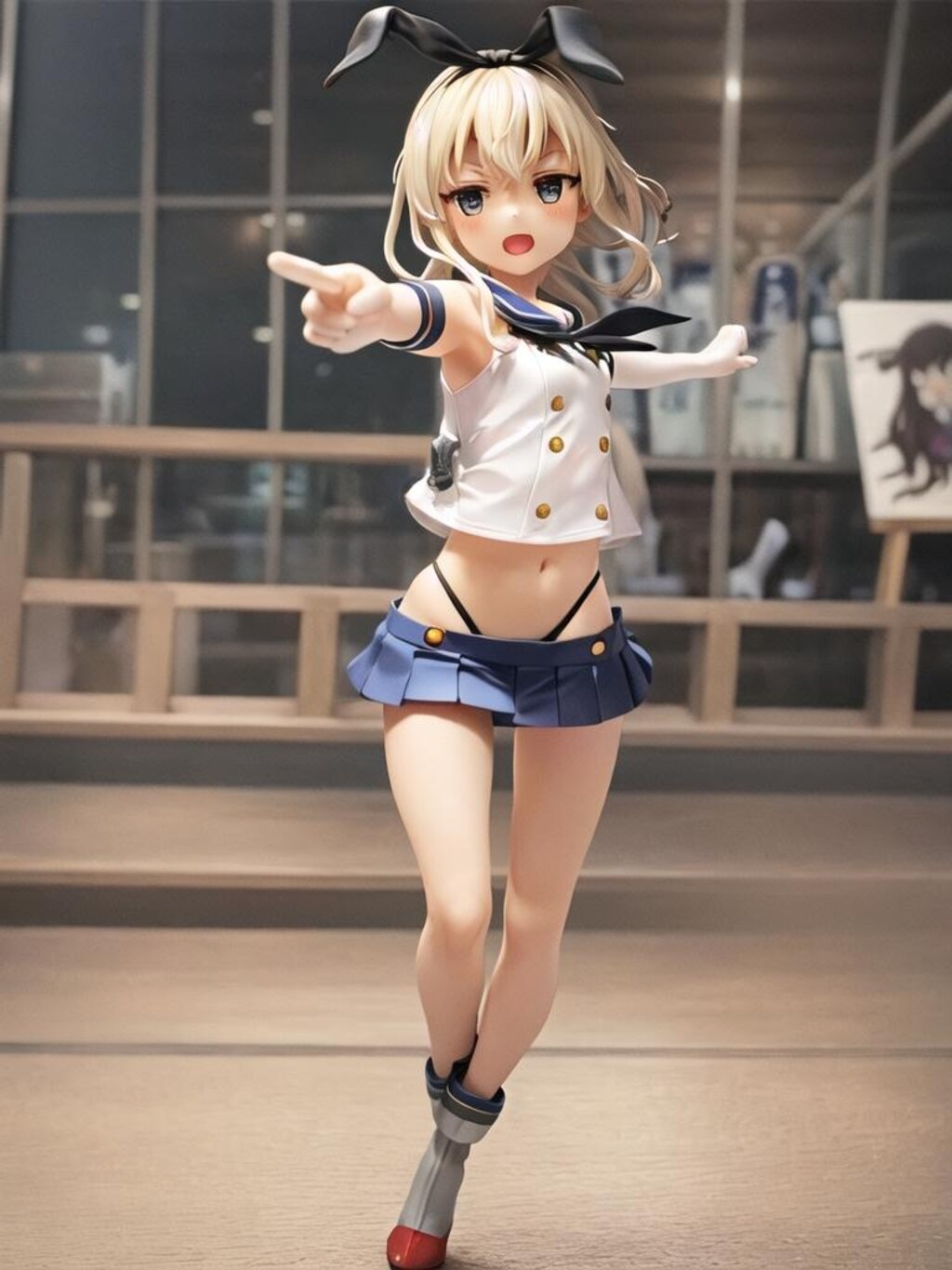 島風さんガレキ