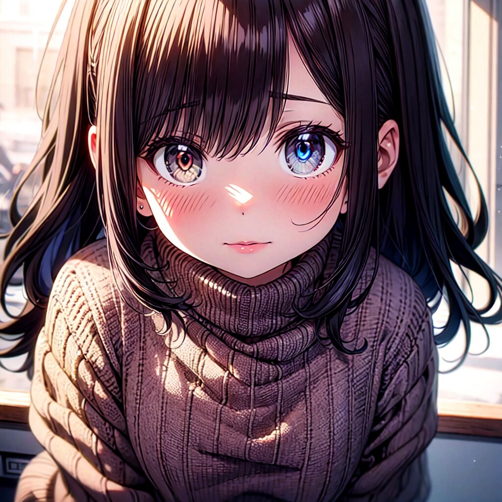 あったかいセーター