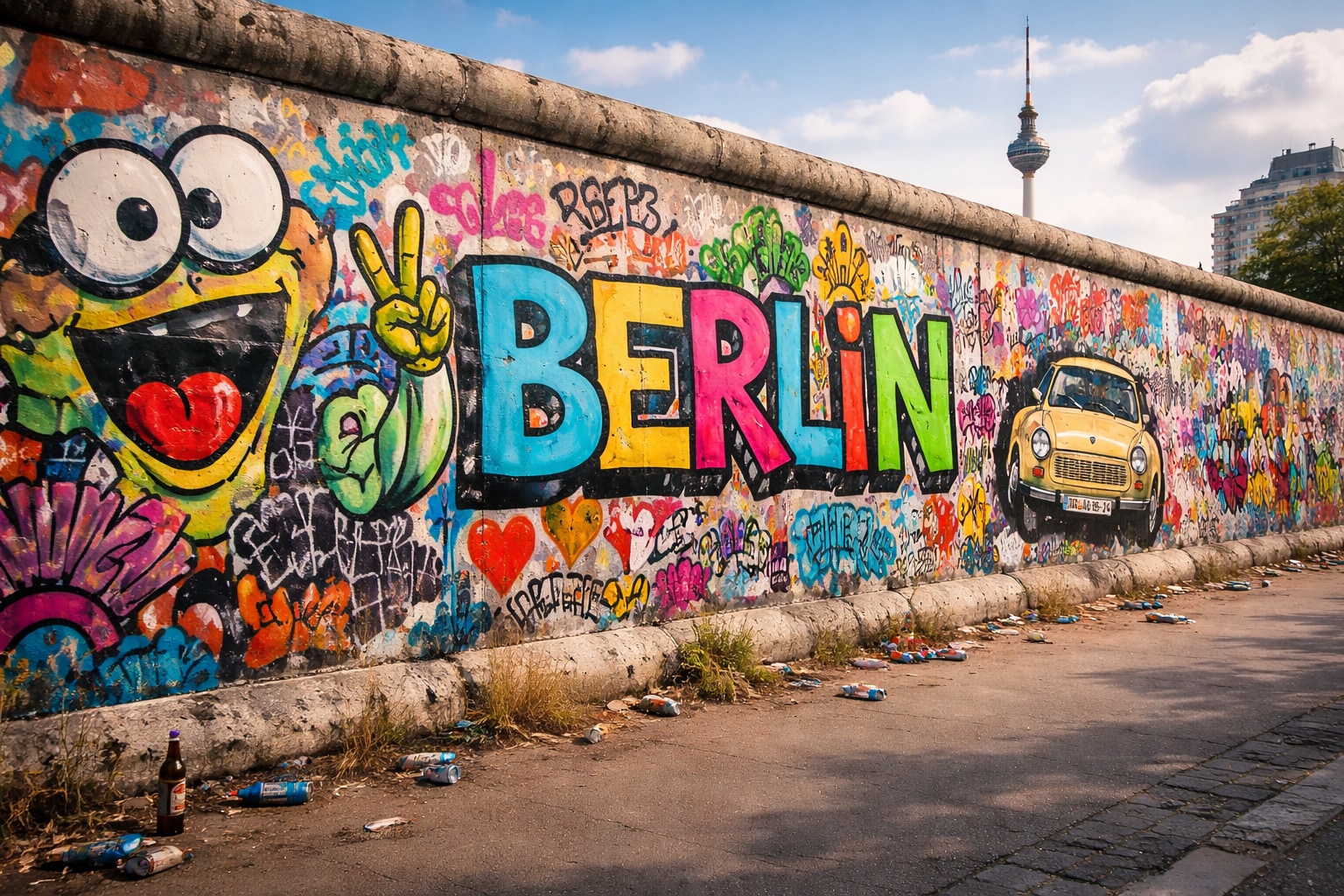 ベルリンの壁 | の人気AIイラスト・グラビア