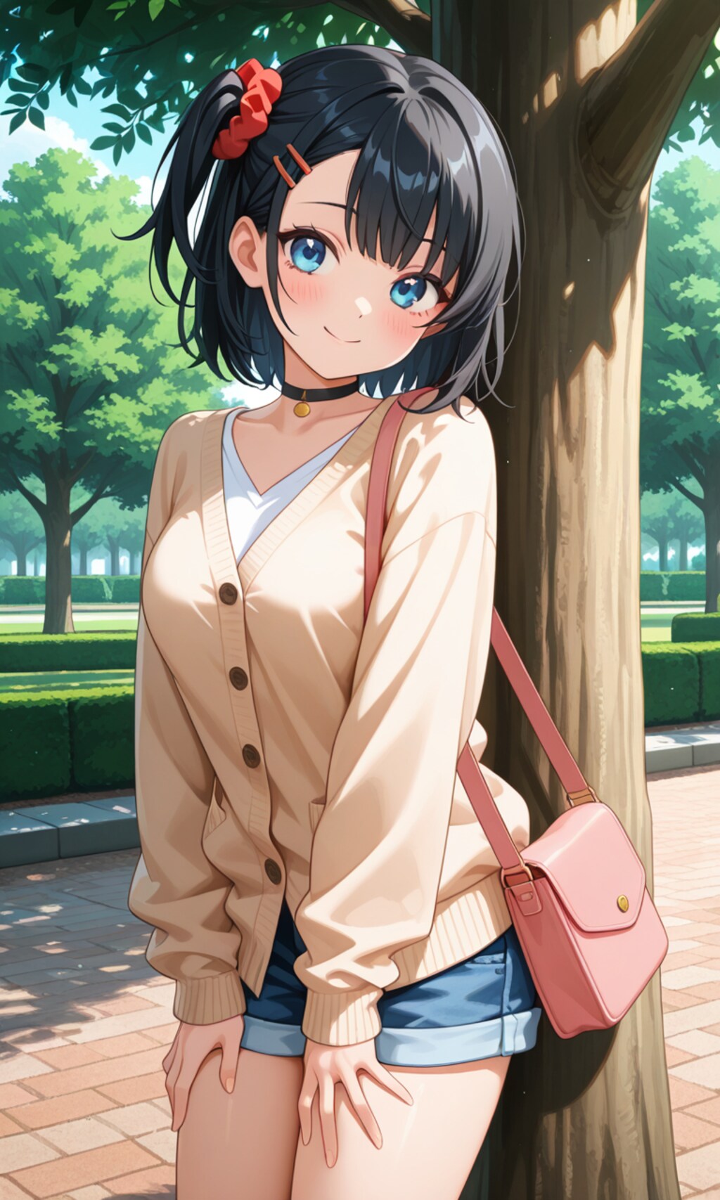 いつもブルマだった幼馴染の私服姿