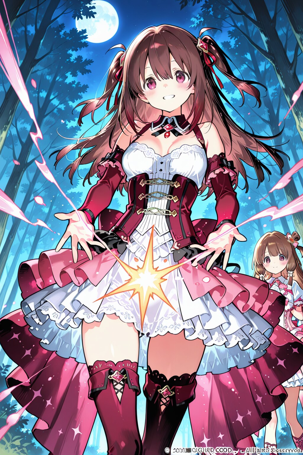 魔法少女(紅組)