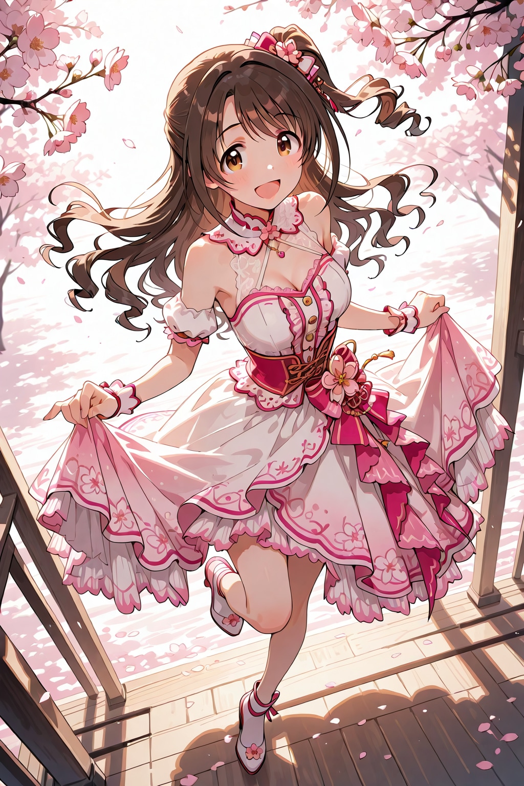 島村卯月、春の笑顔 | の人気AIイラスト・グラビア