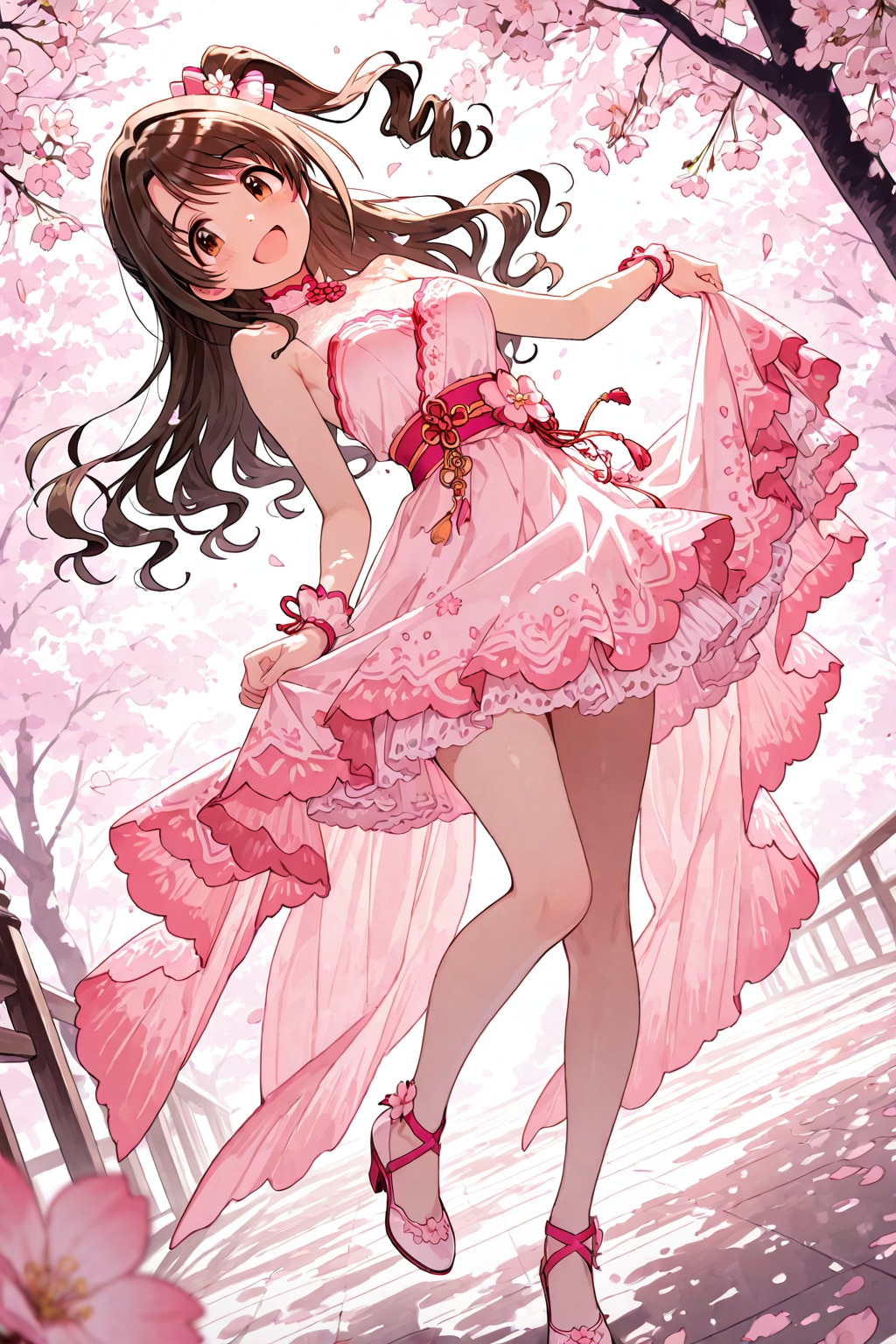 島村卯月、春の笑顔