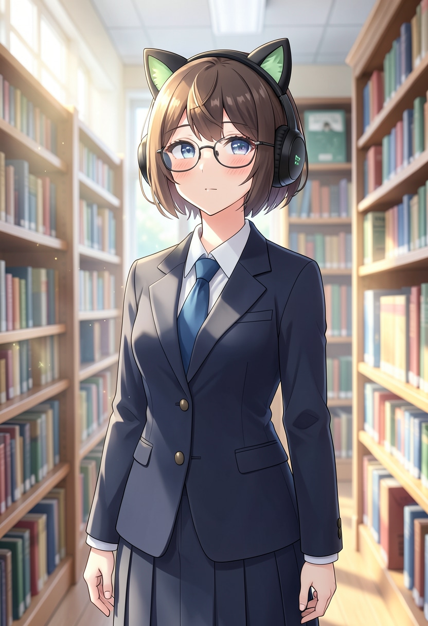 FLUXケレ美（ブレザー制服Ver） | の人気AIイラスト・グラビア