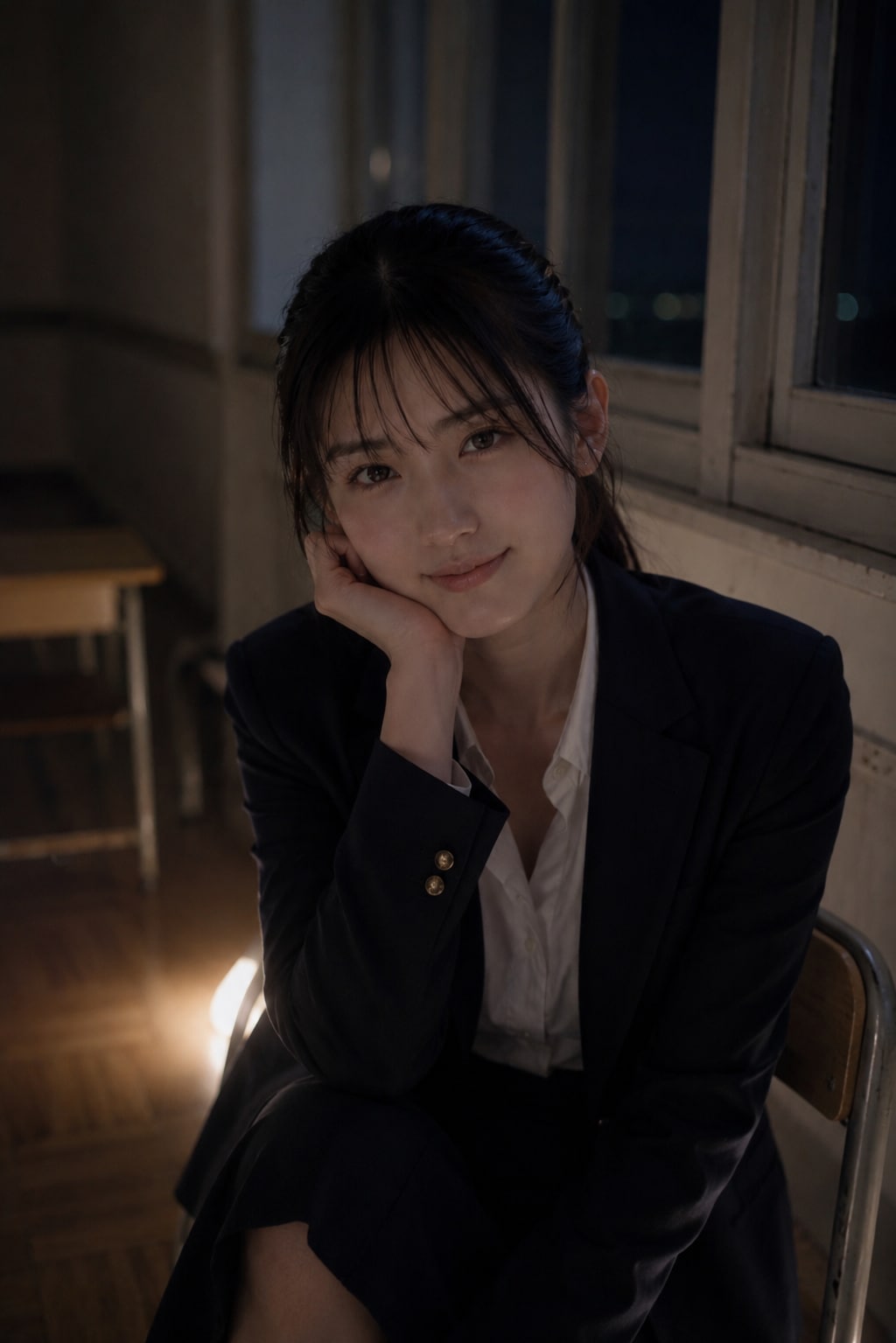 夜の教室