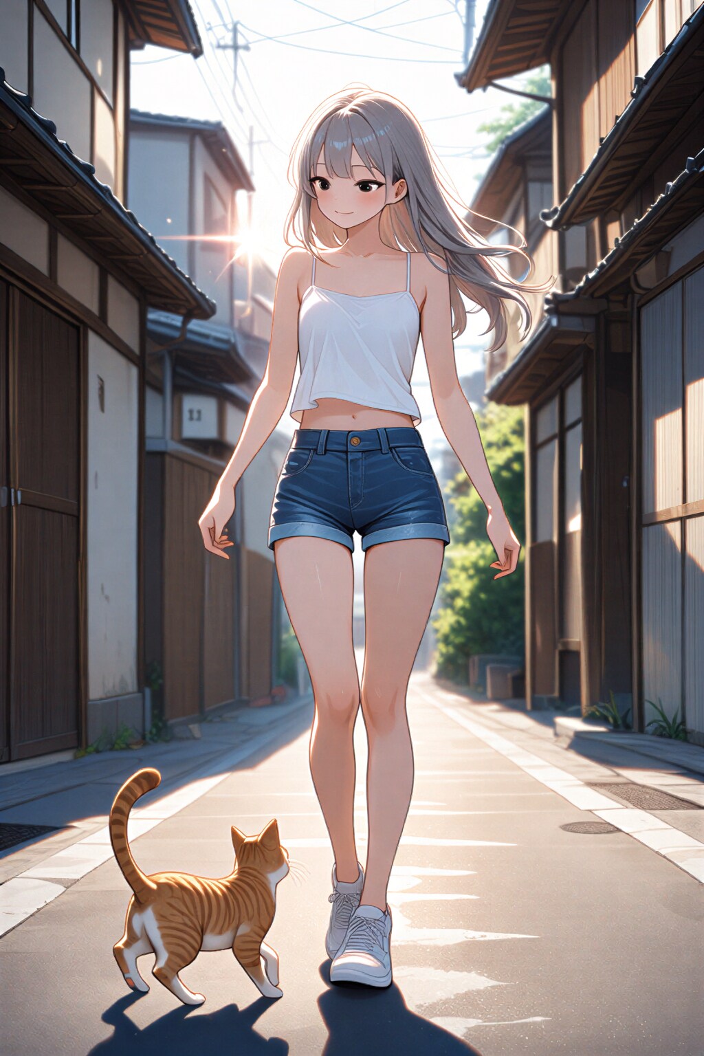 君は私と遊んでくれるんだ・・ | の人気AIイラスト・グラビア