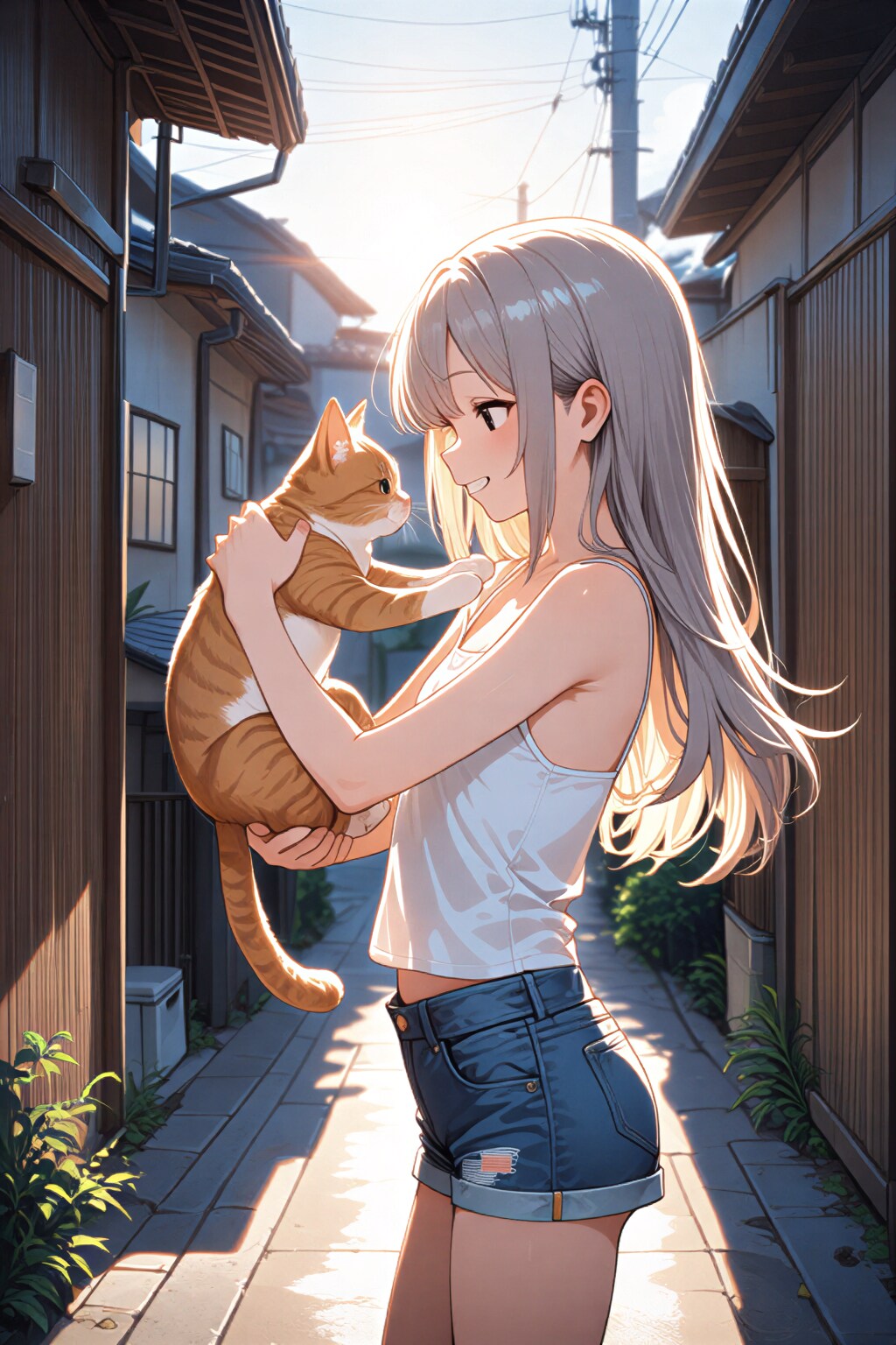 君は私と遊んでくれるんだ・・