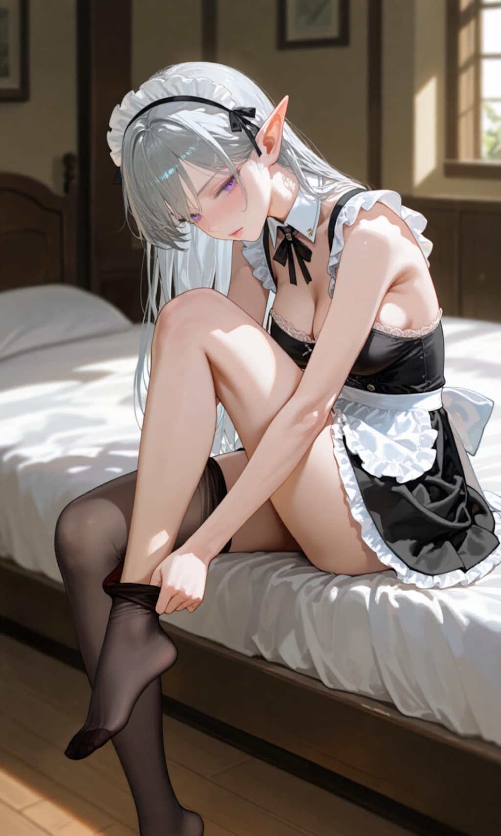 着替え中