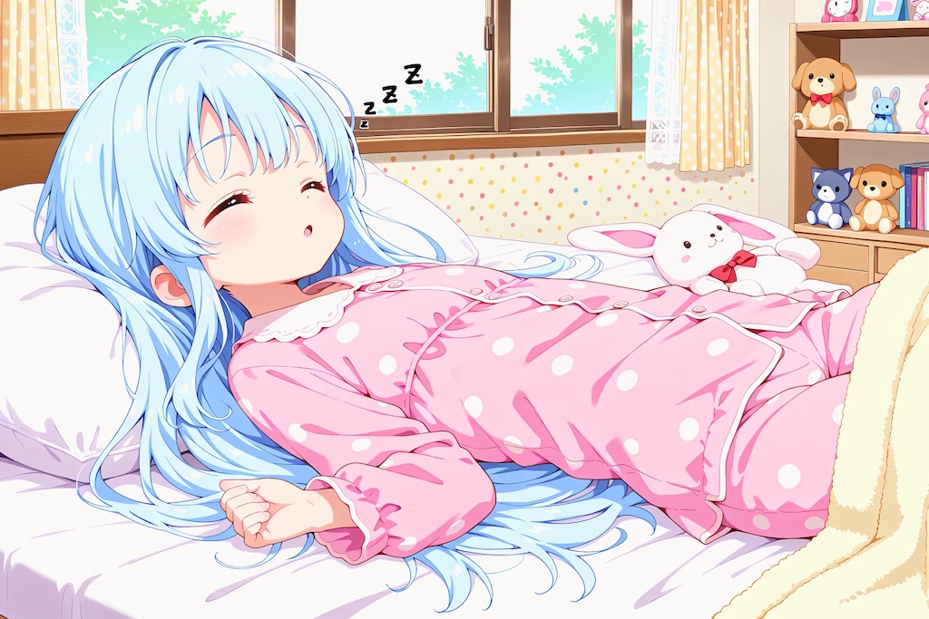 Zzz・・・おはよ・・・