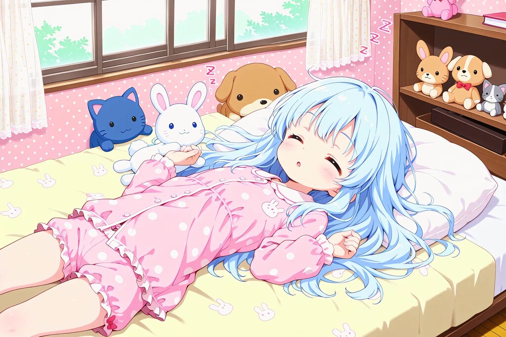 Zzz・・・おはよ・・・