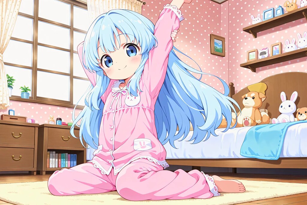 Zzz・・・おはよ・・・