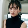 【12枚】電車に乗るお姉さん 3枚目