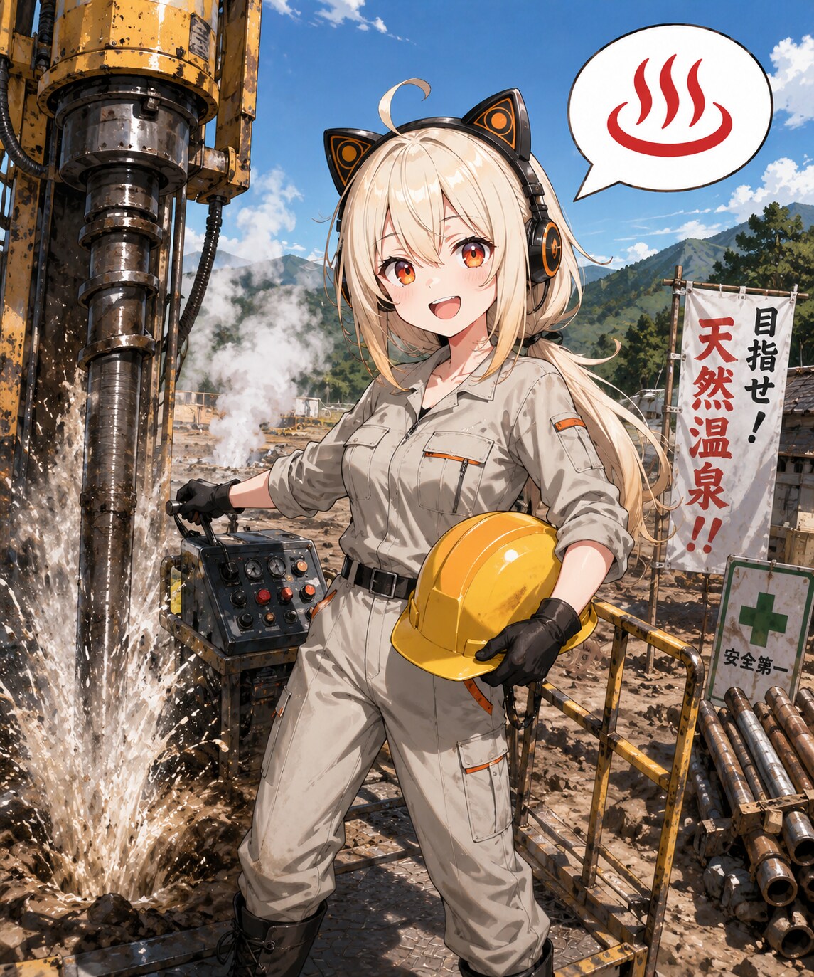 温泉へGO！ | の人気AIイラスト・グラビア
