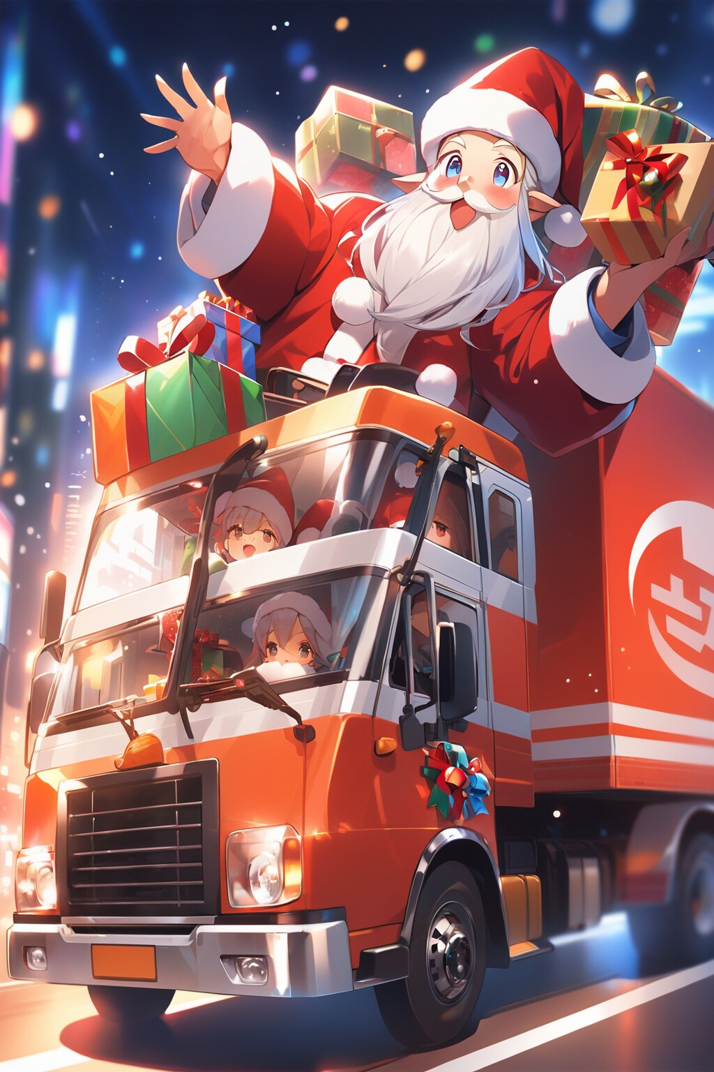 サンタさんトラック