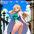 59_ツンデレ緑レオタード将軍ゲーム化2-4 4枚目