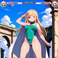 59_ツンデレ緑レオタード将軍ゲーム化2-4 3枚目