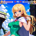 59_ツンデレ緑レオタード将軍ゲーム化2-4 2枚目