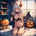 ハロウィンの悪魔っ子251826 4枚目