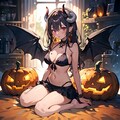 ハロウィンの悪魔っ子251826 3枚目