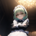 お怒りのメイドさん 4枚目