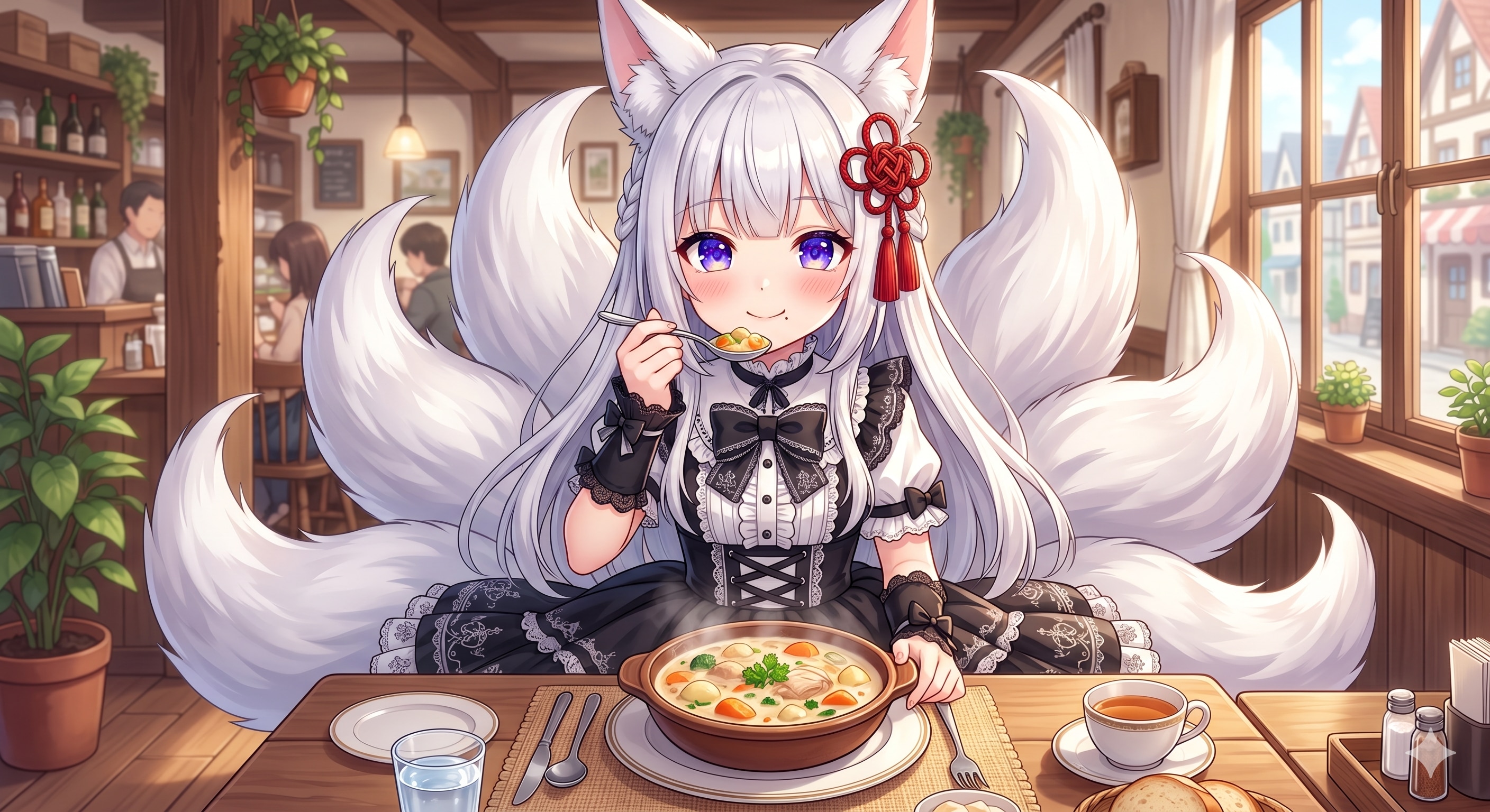 今日のお昼はシチューです | の人気AIイラスト・グラビア