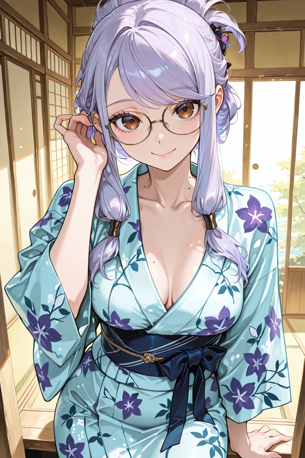 カレンダーガール　月曜日担当　藤子さん | の人気AIイラスト・グラビア
