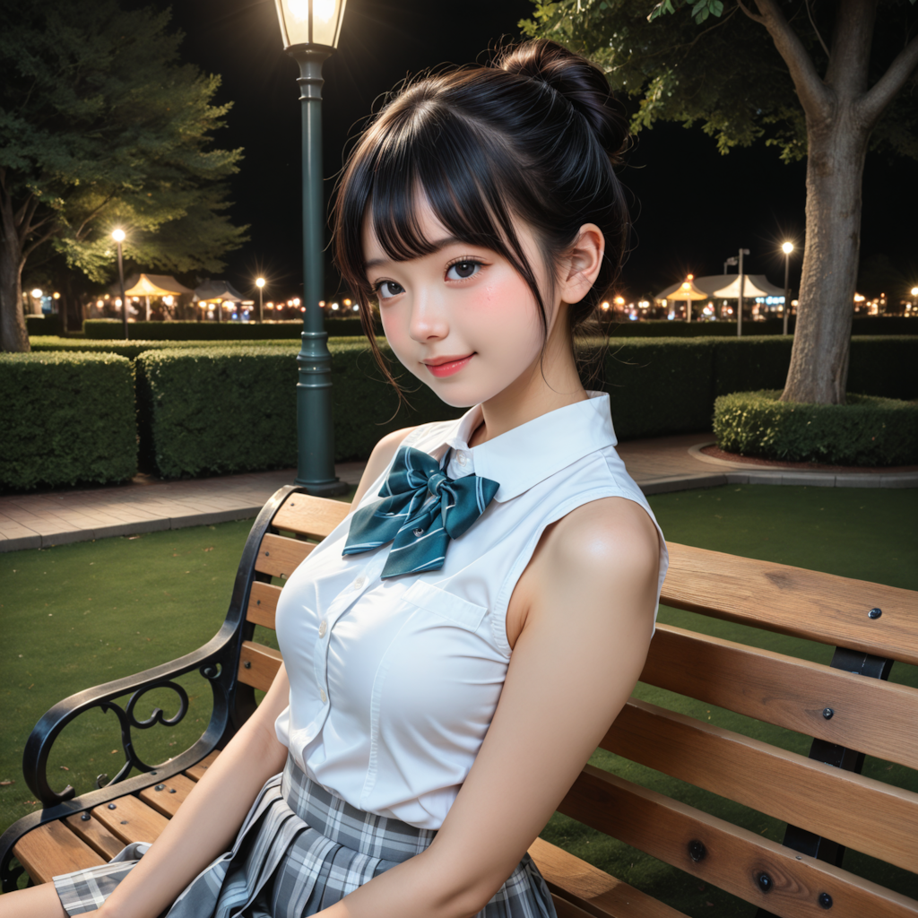 夜の公園