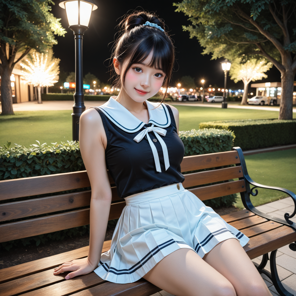 夜の公園