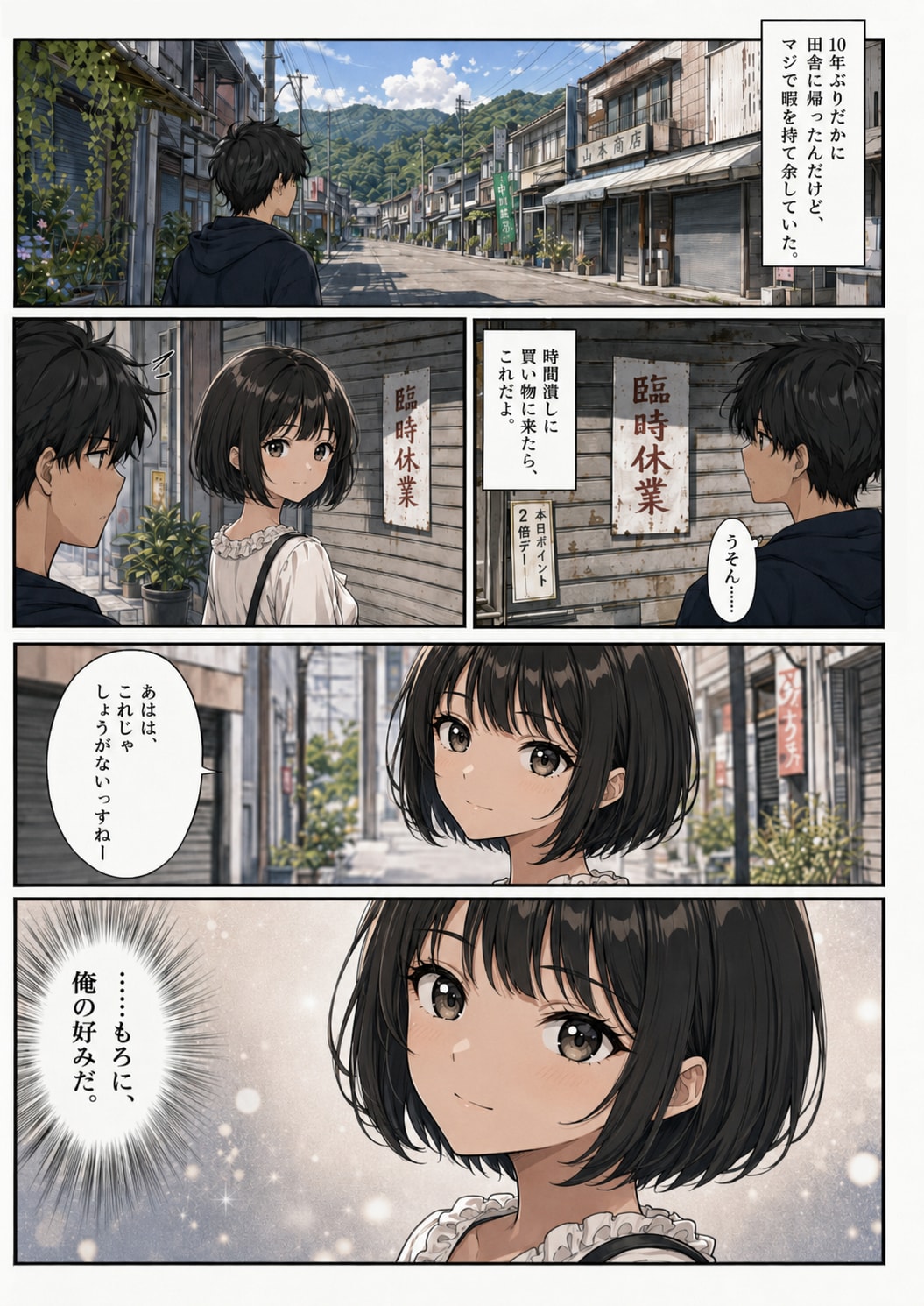 十年ぶりだかで田舎に帰ったんだけど