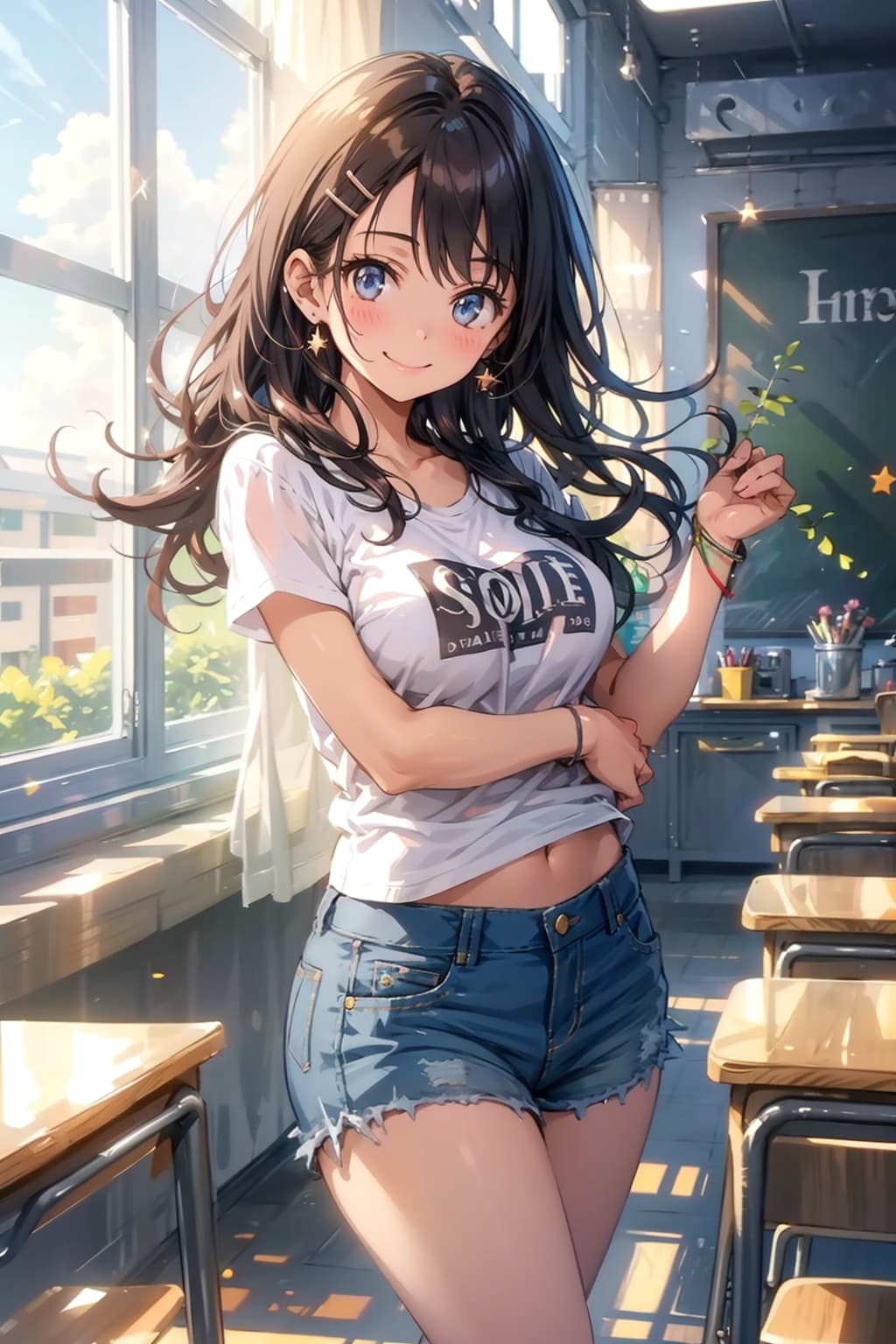 私服で登校日