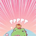 きぐるみのピンク髪ちゃん 2枚目