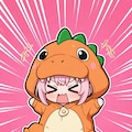 きぐるみのピンク髪ちゃん 3枚目