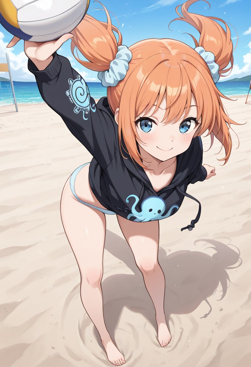 めんちゃん ビーチバレー