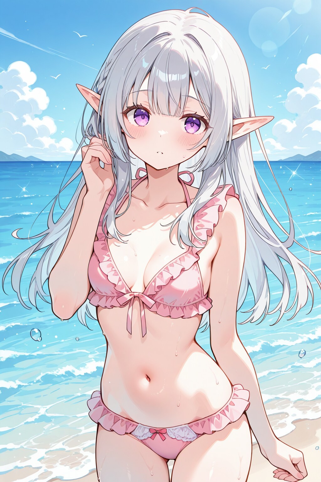 海へ