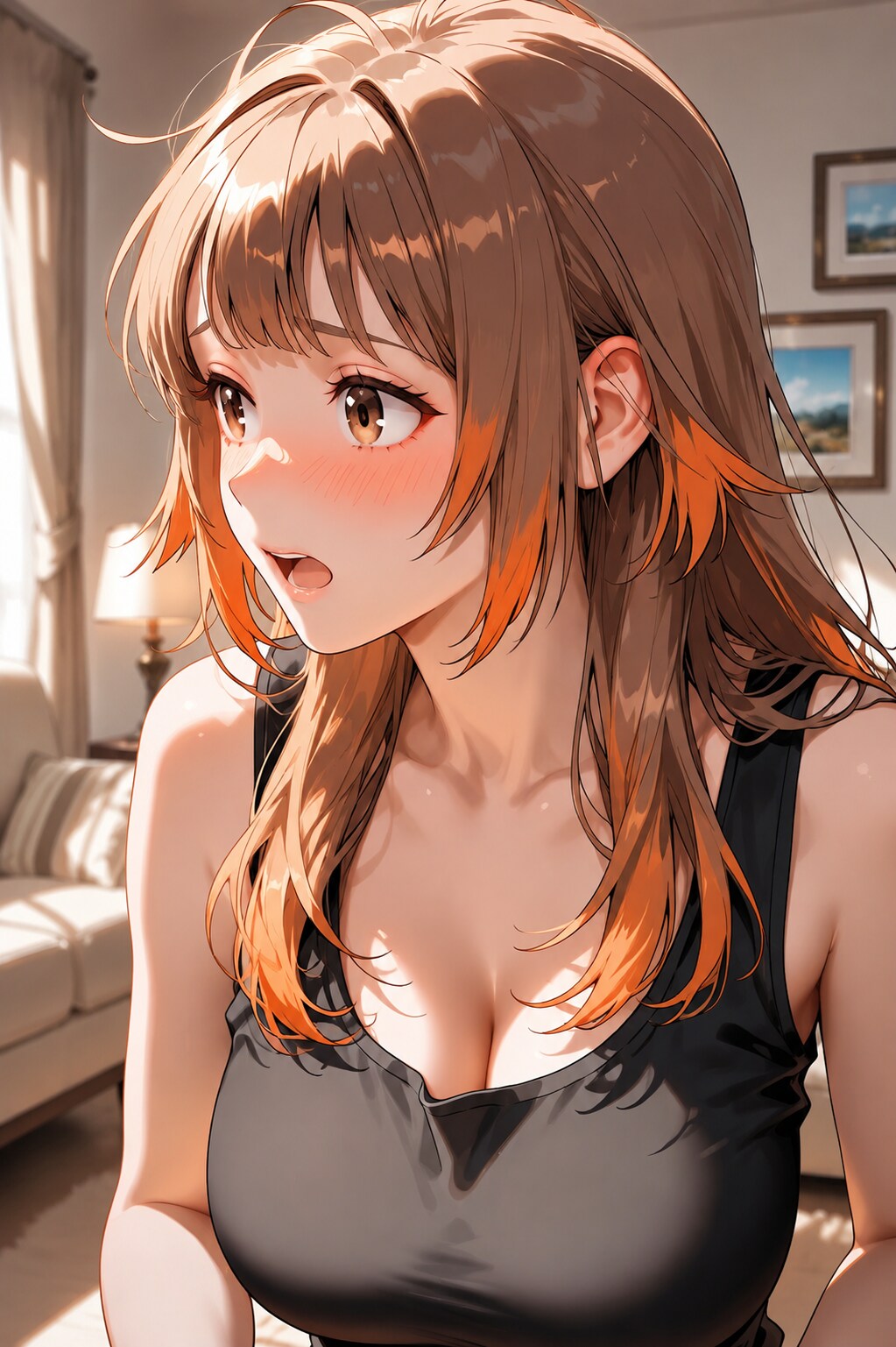 そんなにじっと見つめられると…