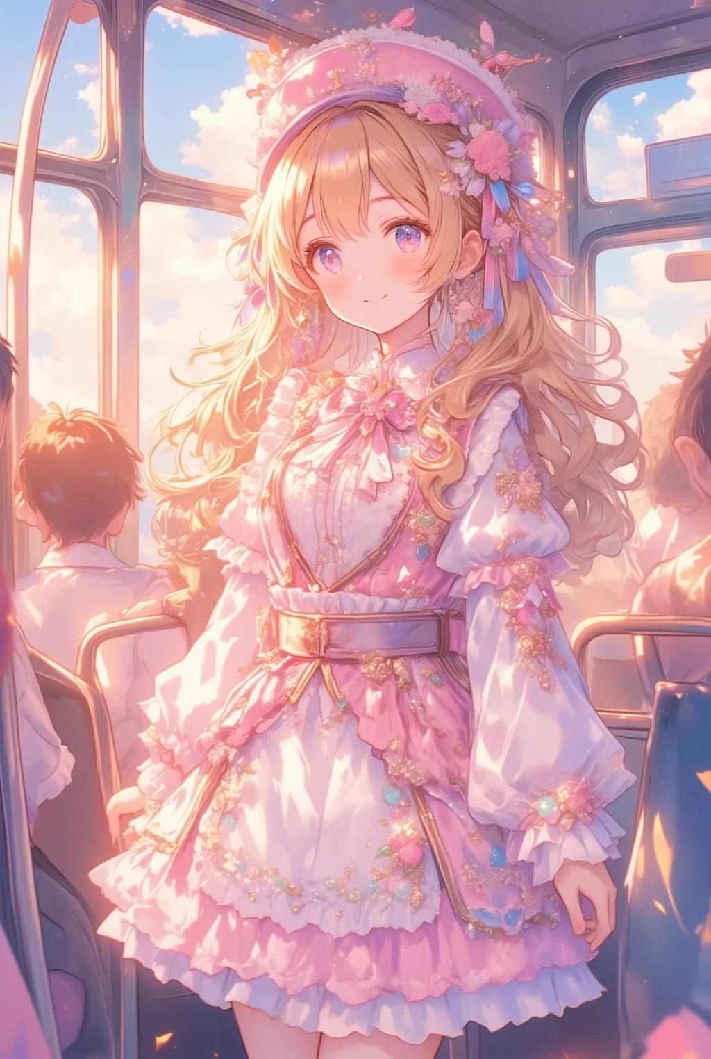 フリフリバスガイドさん