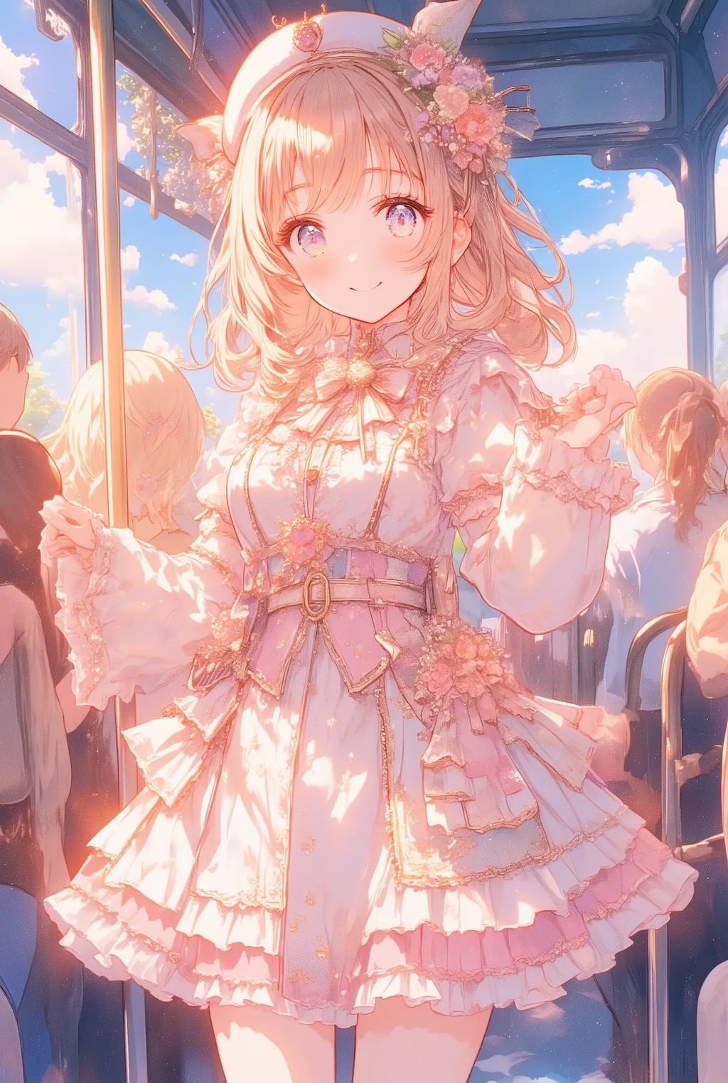 フリフリバスガイドさん