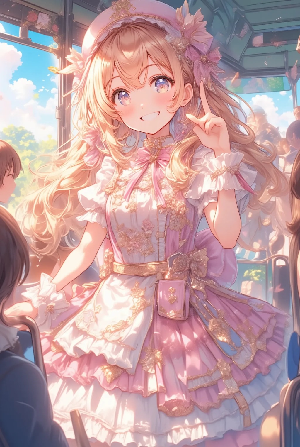 フリフリバスガイドさん