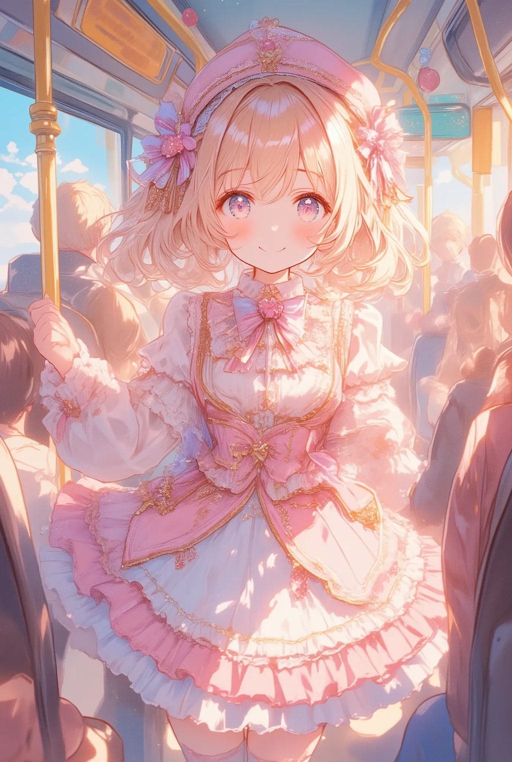 フリフリバスガイドさん