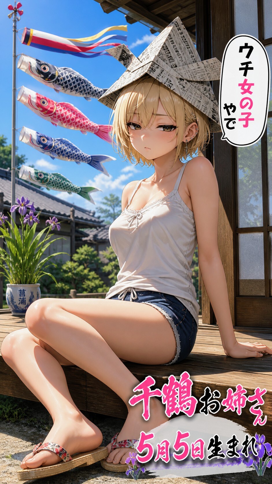 ５月５日生まれの千鶴お姉やん✨第二形態