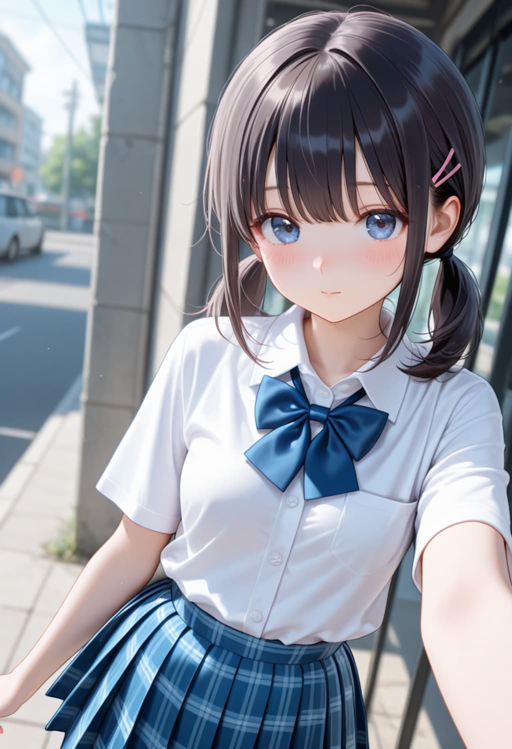黒髪の美少女(430)