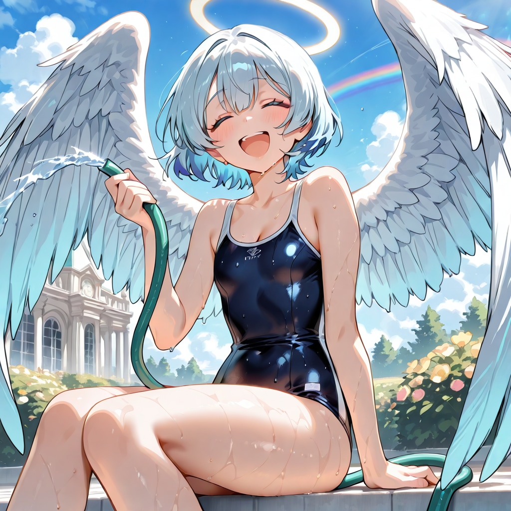 水色スク水を出したい