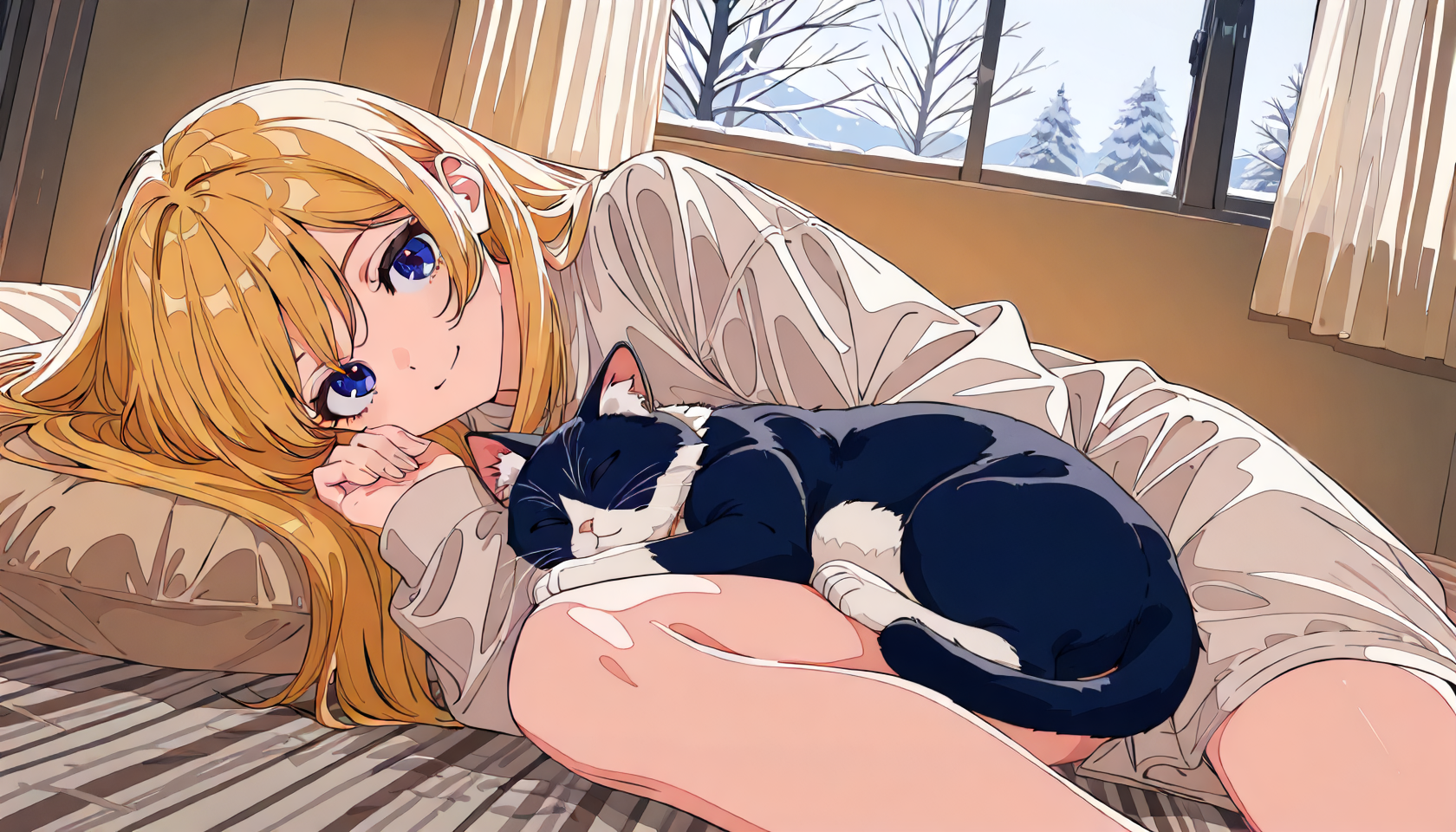 まったり年末 | の人気AIイラスト・グラビア