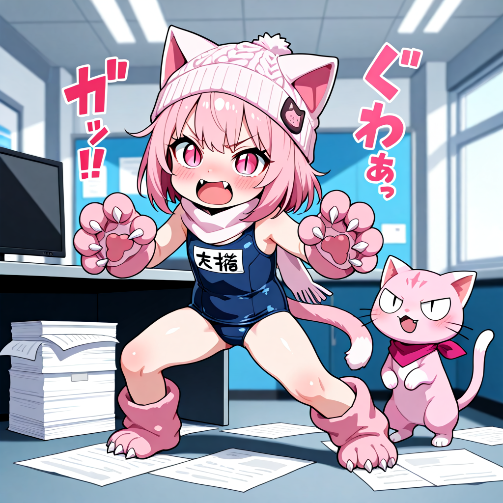 作者を懲らしめる爪！！😱